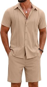 Ensemble 2 pièces d'été pour homme, débardeur et short, délavé à l'acide, respirant, écologique, personnalisable, marque privée, fabrication OEM - Product Image 2