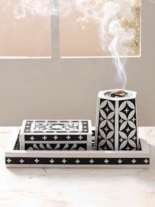 High Quality Bone Inlay Mother Pearl Arabic Religious Incense/Oud Mubkhar Burner Tray <b>Sweet</b> <b>Box</b> ARIF HANDICRAFT Eco-Friendly - Product Image 1