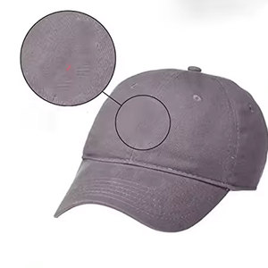 Unisex Cotton Baseball Cap 6-Panel Solid Color Adjustable Fit Casual Style Fitted <b>Back</b> Closure for Adults - Product Image 4