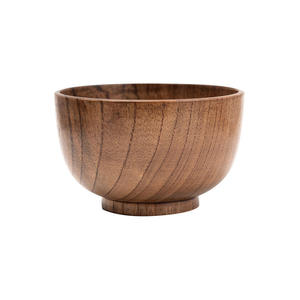 ชามไม้คุณภาพสูงสำหรับข้าวต้ม กาแฟ ชา พุทรา - Product Image 4