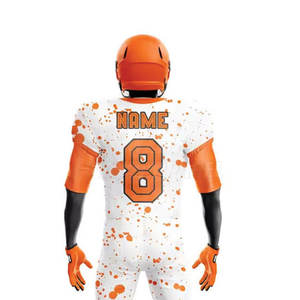 Uniforme de Fútbol Americano Transpirable al Por Mayor, Cómodo para Usar en Partidos - Product Image 6