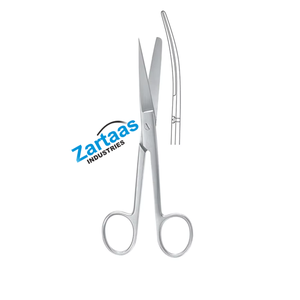 Tijeras Quirúrgicas Curvas de Acero Inoxidable de Alta Calidad, Afiladas/Inocas, 20 cm, Fabricante y Exportador de Instrumentos Quirúrgicos - Product Image 6