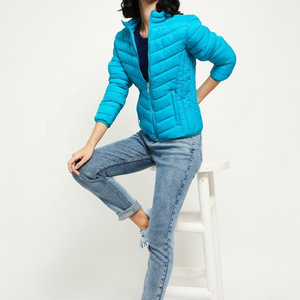 <b>Top</b> Quality Women's Zip up Puffer Down Jacket Women Winter Clothing Bomber <b>Bubble</b> Outdoor Jacket - Product Image 5