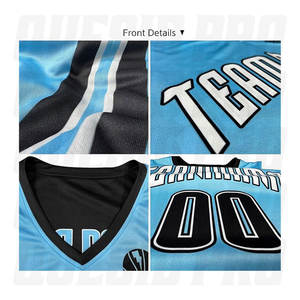 Camiseta de Baloncesto Personalizada, Ropa Deportiva con Sublimación y Bordado para Hombres, Mujeres y Niños, Nombre, Número de Equipo, Logotipo, Ropa de Baloncesto Transpirable - Product Image 5