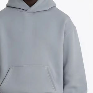 Fabricant de sweats à capuche, logo personnalisé, unisexe, épais, de haute qualité, en coton, sweat à capuche oversize épais pour homme - Product Image 4