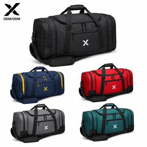 Sac de sport personnalisé pour équipe, grande capacité, OEM ODM, polyester 600D, sangle réglable, 50-80L, équipement de voyage et de gym - Product Image 2