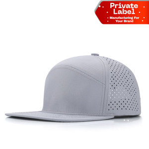 Custom Make Your Own 6-Panel Canvas Sports Snapback <b>Cap</b> Wholesale OEM <b>Blank</b> 100% Cotton Unisex No Logo Custom Print - Product Image 1