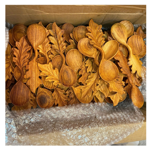 Vietnam Wooden <b>Serving</b> <b>Spoon</b> for Cooking Baking Food Preparation Restaurant Tableware Gift Shops and Retail Distribution - Product Image 1