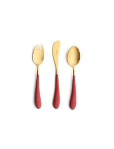Meilleures ventes - Ensemble de couverts en acier inoxydable avec manche en marbre turquoise - Cuillère, fourchette, couteau - Ensemble de repas de luxe - Product Image 3