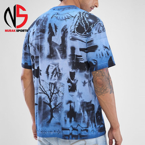 T-shirt Homme de Luxe Personnalisé en Coton Lourd 100% de Haute Qualité, Coupe Oversize, Col Rond, Grammage Épais, Style Boxy, Vierge, chez Nurak 2026 - Product Image 3