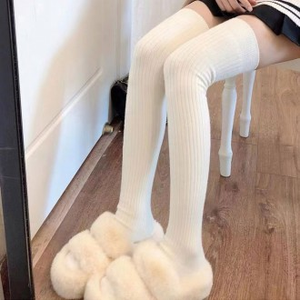 Calzini Overknee donna Alice Golji comode calze lunghe per gli studenti - Product Image 1