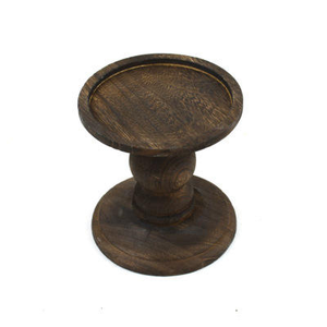 Portavelas de Madera Rústico al por Mayor para Decoración de Bodas, Portavelas de Pilar de Madera para Mesa de Salón, por MULTI CRAFT - Product Image 2