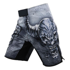 Shorts de boxe respirants à prix de gros, séchage rapide, taille élastique, sublimation estivale - Product Image 3
