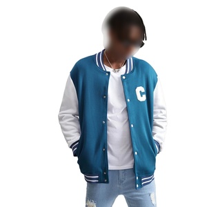 2025 nueva chaqueta universitaria de moda de alta calidad para hombres béisbol lana cuerpo carta hombres Lettermen chaquetas en precio al por mayor - Product Image 1