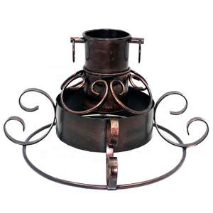 Base Metálica para Árbol de Navidad, Soporte para Árboles de Navidad Reales, Decoraciones Fundidas - Product Image 1