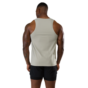Camiseta sin mangas de titanio para hombre, ajuste muscular, para gimnasio, entrenamiento, fitness, rendimiento deportivo, chaleco deportivo, OEM, al por mayor - Product Image 2
