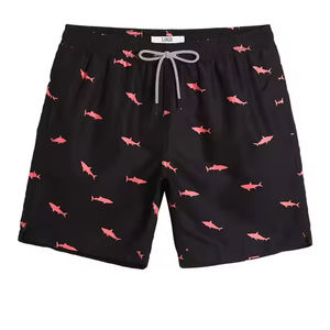 Shorts de bain personnalisés pour hommes, fabrication OEM, taille standard, vêtements de plage, shorts chauds, imprimés par sublimation, coton et élasthanne respirants - Product Image 3