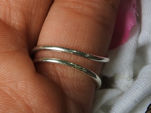 Australian <b>Opal</b> <b>Ring</b> Adjustable-925 Sterling Silver-October Birthstone-<b>Opal</b> Doublets-Handmade Jewelry-Gift For Her-MS - Product Image 5