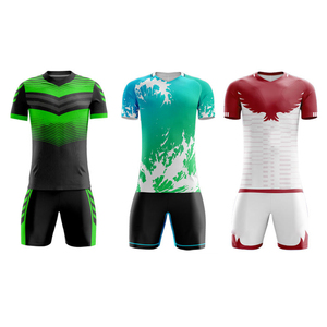 2026 Custom Unisex Breathable Soccer Jersey <b>Set</b> Logo Name Print 100% Polyester Anti-bacterial <b>Sweat</b>-wicking Short Made Pakistan - Product Image 1