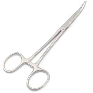 Instrumentos Quirúrgicos Pinzas Kelly 5/12 14cm Curvas Rectas Manuales de Acero Inoxidable con Certificación CE Grado A+ para Uso Hospitalario ARISTON - Product Image 5