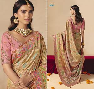 คอลเลกชันพิเศษระดับพรีเมียมของผ้าไหมทอมือสุดหรูสำหรับงานแต่งงานและงานปาร์ตี้ เสื้อผ้าอินเดียและปากีสถานในราคาขายส่ง - Product Image 5