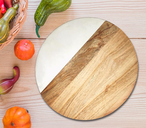 Tabla de Cortar de Mármol al por Mayor, Tabla de Cortar Rectangular de Mármol y Madera Personalizada, Mejor Precio - Product Image 5