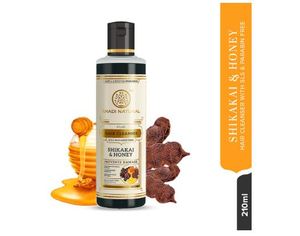 แชมพูขี้ผึ้งและชิคาไคธรรมชาติ คาดี 210 มล. สำหรับควบคุมผมร่วง ซ่อมแซมผมเสีย ปราศจากซัลเฟตและพาราเบน - Product Image 3