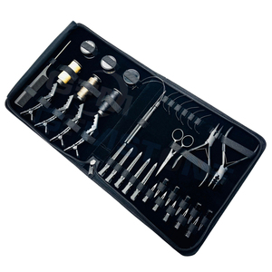 Professional Hair Extension Tool Kit – Micro Beads Plier Set Loop <b>Hook</b> Needles <b>Clips</b> & Thread – Hair Extension Installation Kit - Product Image 1