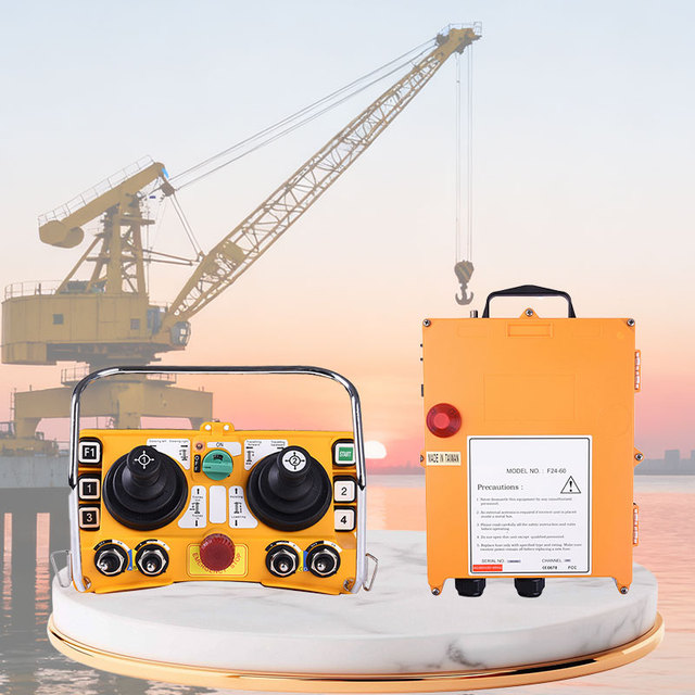 JYRDI F24-60 Joystick Remote Control and Industrial Remote Control Wireless for Bomb Disposal Robot Safe and Efficient