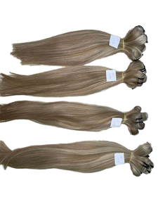 Máquina de extensiones de cabello Remy virgen Natural sin procesar 100%, doble trama, onda profunda suelta, todos los colores, onda Natural Bonestraight de lujo - Product Image 1