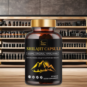 Himalayan Shilajit แคปซูลสำหรับผู้ชายของแท้100% ให้พลังงานและภูมิคุ้มกัน - Product Image 1