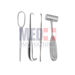 Juego de 25 instrumentos quirúrgicos ortopédicos principales de acero inoxidable alemán Fuente de alimentación manual Juego básico de Med Innovation - Product Image 6