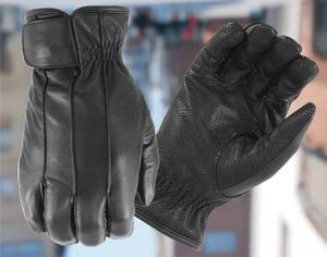 Guantes táctiles de invierno para trabajo, impermeables, con agarre de seguridad para exteriores y ciclismo, guantes de cuero para los dedos. - Product Image 5