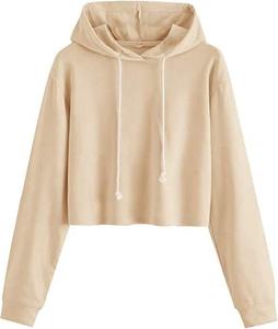 Meilleur prix, bonne qualité, design professionnel, prix ajustable, crop top à capuche pour femmes, sweats à capuche pour femmes, sweats à capuche pour femmes avec logo personnalisé - Product Image 2