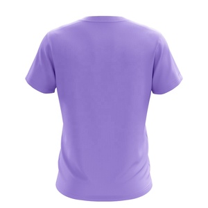Camisetas de hombre 100% algodón personalizadas al por mayor, ropa de calle alta unisex de talla grande, camisetas de tela de algodón en blanco - Product Image 2