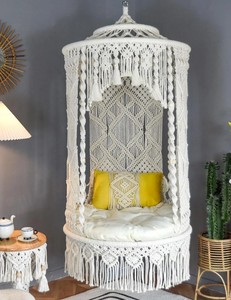 <b>Macrame</b> Swing, Round Hammock Chair, Hanging Chair - Product Image 1
