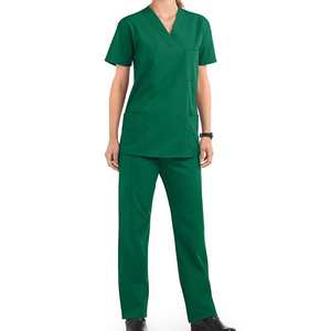 Tenues médicales unisexes OEM pour hôpitaux, ensembles d'uniformes chirurgicaux extensibles imprimés pour infirmières et médecins, vente en gros pour femmes - Product Image 1