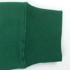 Sudadera con Capucha para Hombre, Color Verde Sólido, 100% Algodón, Felpa Francesa, Transpirable, con Bolsillos, Corte Regular, Ropa Casual de Invierno - Product Image 3