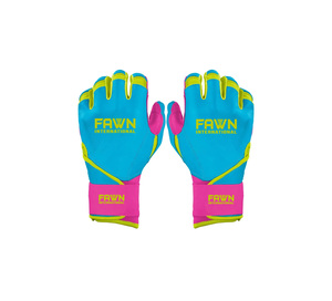 Premium quality Goat Leather Baseball Batting Gloves Premium Quality <b>Hook</b> And Loop Closer Leather Batting Gloves - Product Image 5