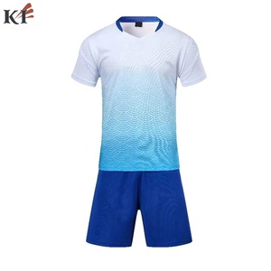 Servicio OEM Uniforme de Fútbol Transpirable 100% Poliéster Nuevo Diseño Precio Bajo - Product Image 4
