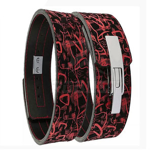 Ceinture de musculation en cuir de vachette, antidérapante, respirante, ajustable, idéale pour la musculation en salle de sport - Product Image 6