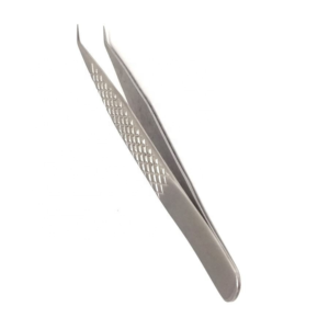 Premium Silver Stainless Steel Eyelash Tweezers Private Label Volume Diamond Grip Classic Lash Extension Precision <b>Tool</b> Kit - Product Image 1