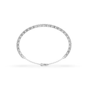 Lightweight 7.12Ct Lab Grown Diamond Bracelet Unique Round Brilliant Cut 14KT 10KT <b>Gold</b> Wedding Party Jewelry For Women - Product Image 3