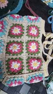 Bolso de Hombro Pequeño de Verano para Mujer, Hecho a Mano con Ganchillo de Algodón, Diseño Boho de Camuflaje, Reutilizable, Color y Logotipo Personalizables - Product Image 5
