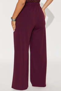 Women's High-Waist Wide-Leg Casual Old Money Trousers Comfortable Stylish Loose Fit Leggings for Daily Wear Summer - Product Image 3