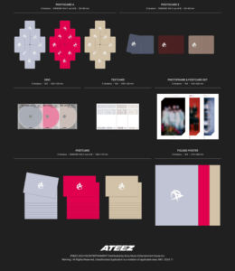 ATEEZ GOLDEN HOUR Parte 2, 11º EP, CD Oficial de K-Pop - Product Image 3