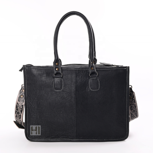   Sac fourre-tout en cuir de vachette Western Hair-On, sac à bandoulière à franges fait main - Product Image 3