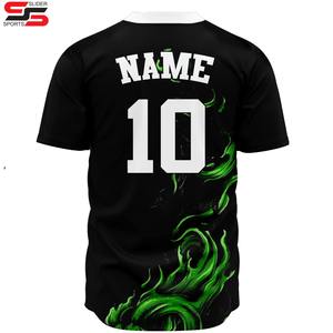 เสื้อเบสบอลแบบซับลิเมชั่น แขนสั้น เนื้อผ้าน้ำหนักเบา นุ่ม สวมใส่สบาย ระบายอากาศได้ดี คุณภาพสูง สำหรับทุกเพศ - Product Image 2