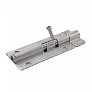 HHMT90 125 180 กลอนประตูแบบกลม สแตนเลส 304 พร้อมสปริงล็อคอัตโนมัติ - Product Image 1