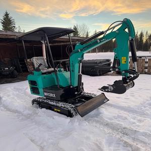 Mini-excavatrice 1 tonne avec moteur haute performance, pompe et boîte de vitesses – En stock, petite pelle compacte à prix abordable, accessoires en gros - Product Image 4